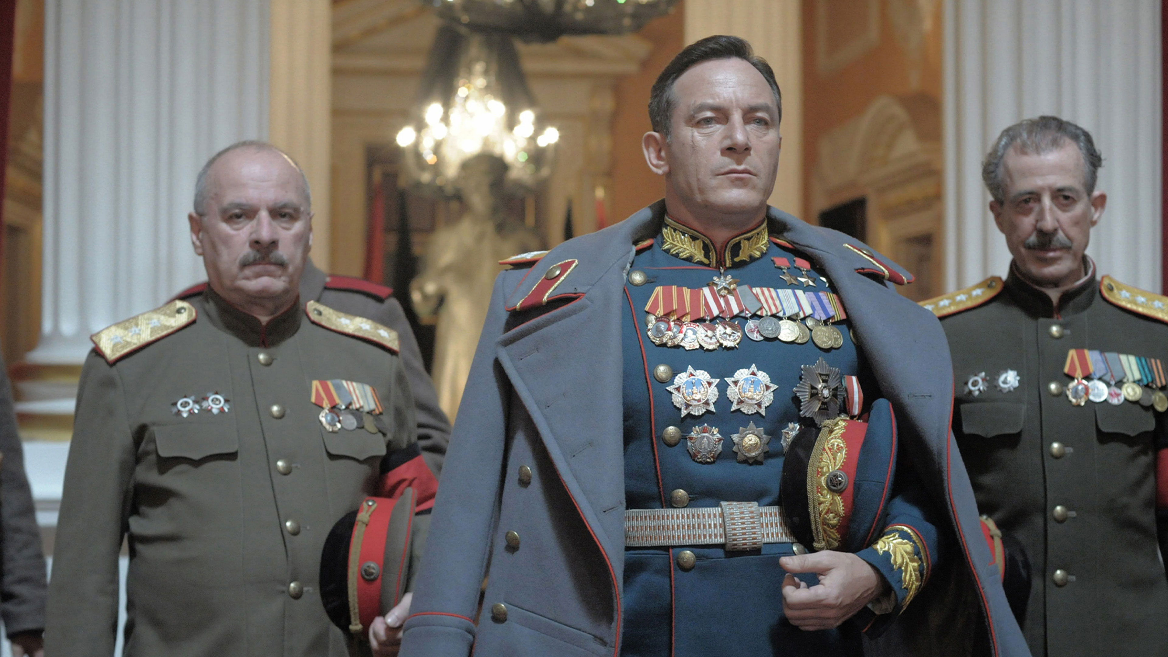 The Death of Stalin Trailer, Steve Buscemi and Jason Isaacs star in this uproarious satire from Armando Iannucci (Veep, In the Loop) about the wild power struggle for control of the Soviet Union. 