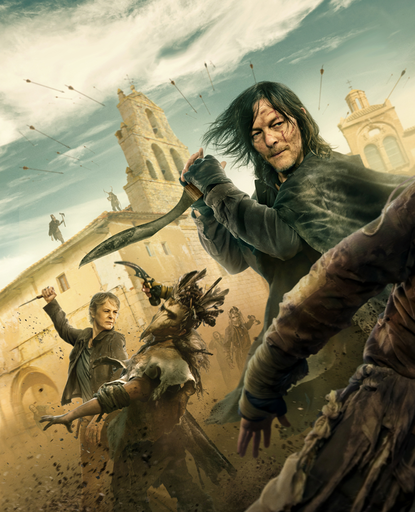 The Walking Dead: Daryl Dixon, Follow Daryl Dixon and Carol Peletier as they confront old demons in their fight to reunite in a foreign post-apocalyptic land, protect the people they love, and find their way back home. , TV-MA, Drama, 2023, 3 seasons