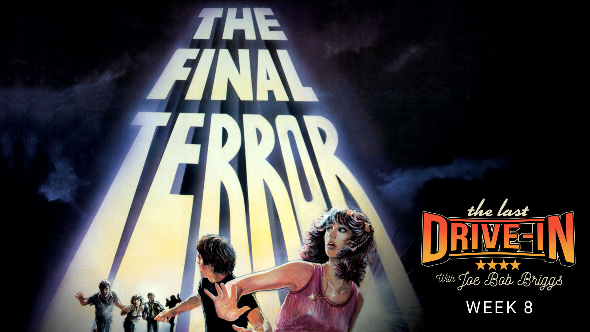 The Final Terror, A group of forest rangers are stalked on a camping trip in this backwoods slasher gem., TV-MA, Season 7, Episode 16