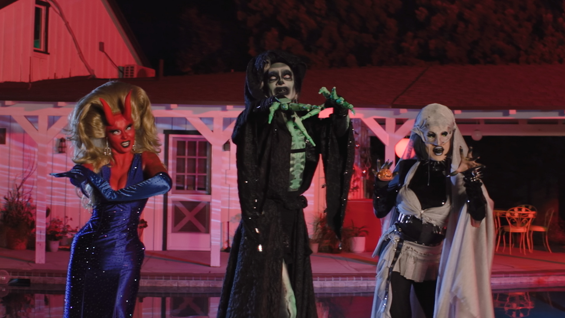 Halloween House Party Party Part II, 14 drag monsters compete for the Titans crown., TV-MA, Season 2, Episode 1