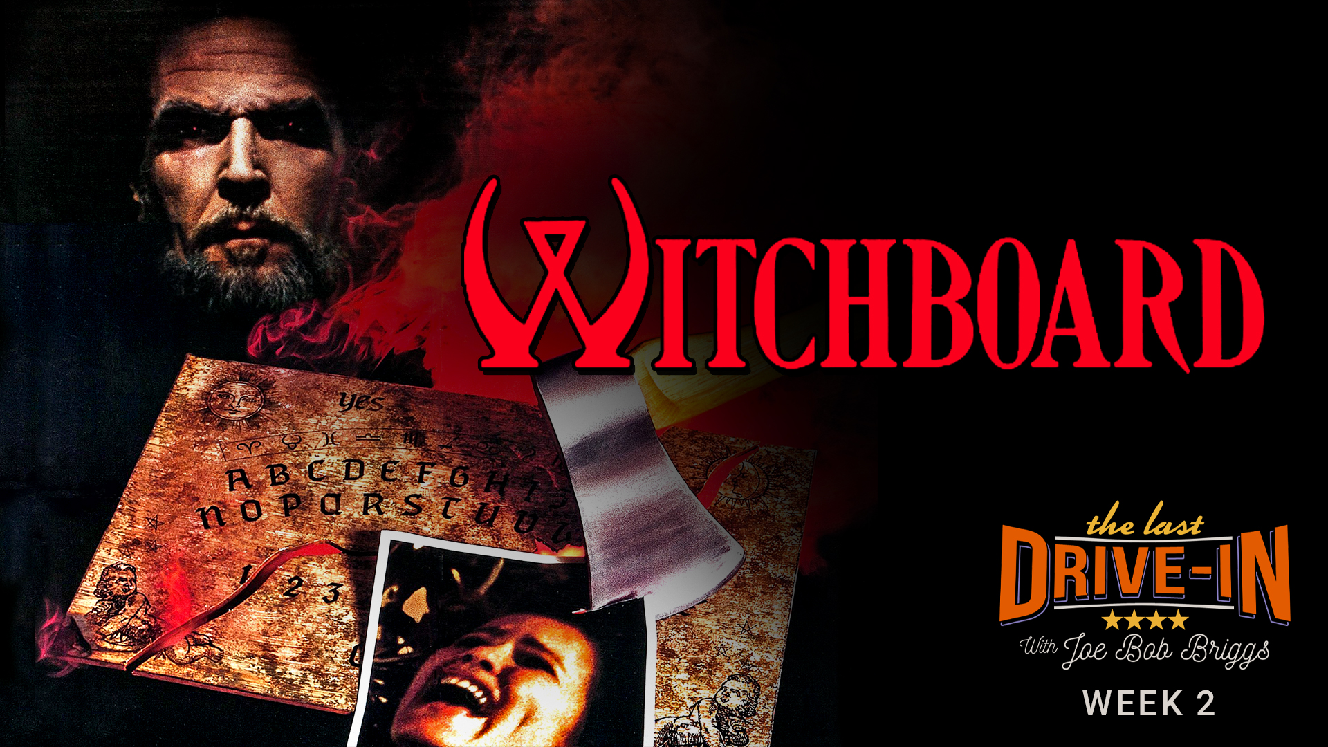 Week 2: Witchboard, A woman calls forth an evil spirit using a Ouija board., TV-MA, Season 1062609, Episode 3
