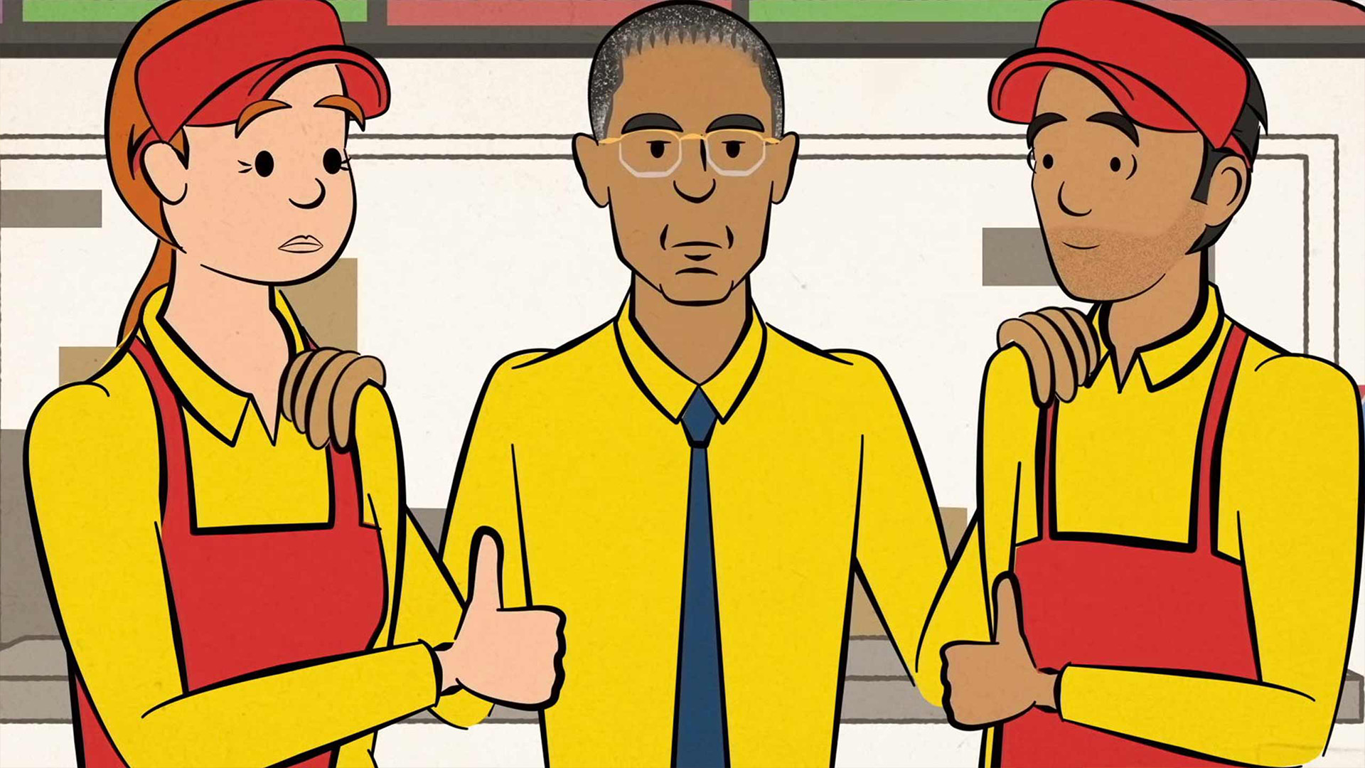 Conflict Resolution, Los Pollos Hermanos Training: Conflict Resolution., TV-PG, Season 1, Episode 9