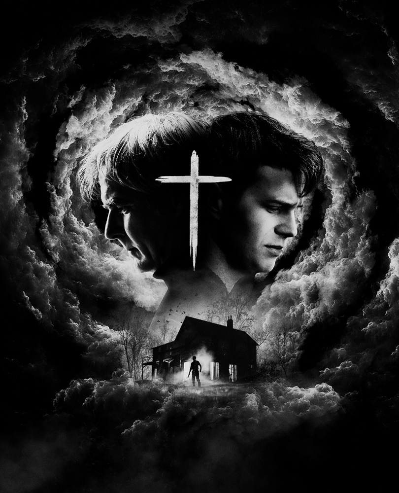 The Righteous, The Righteous is a brooding occult horror where a grief-stricken ex-priest wrestles with faith after a mysterious man arrives at his door., TV-MA, Horror, 2021, 1 hour 36 minutes