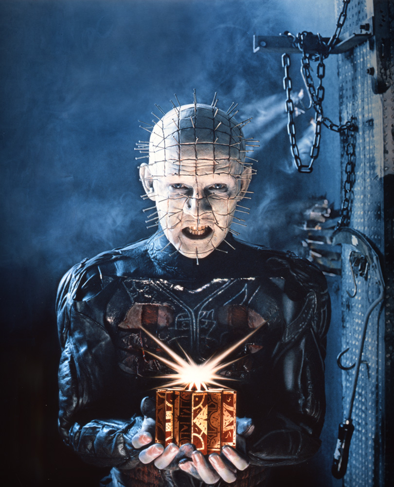 Hellraiser, Clive Barker's otherworldly tale of pain and torture: A puzzle box reveals a realm of sadistic monsters led by a being named Pinhead. , TV-MA, Horror, 1987, 1 hour 34 minutes