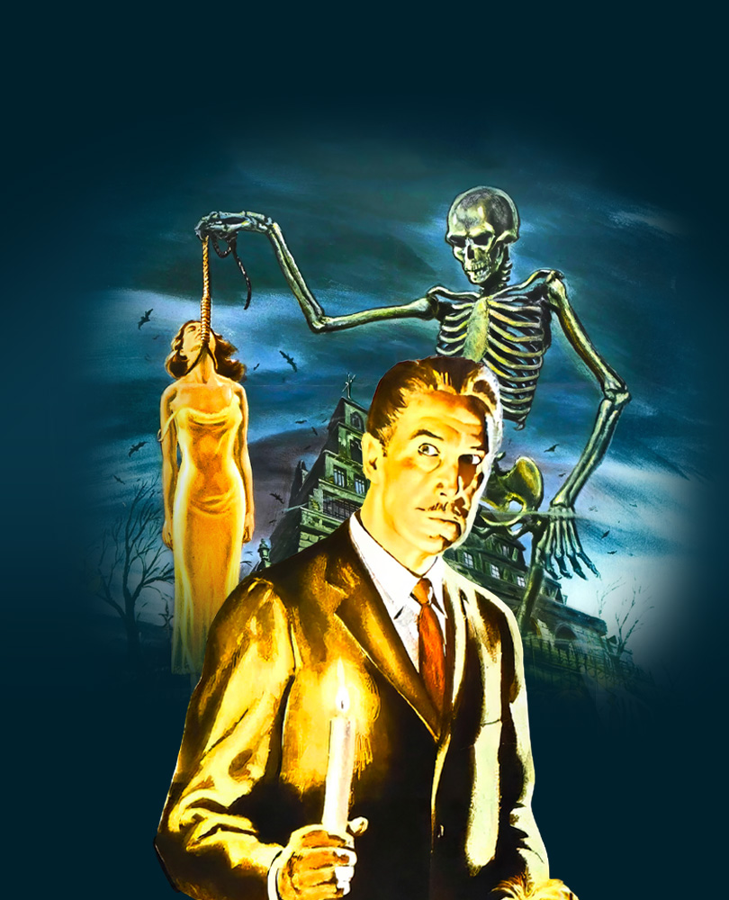 House on Haunted Hill (1959), A millionaire offers $10,000 to five people who agree to be locked in a large, spooky, rented house overnight with him and his wife., TV-14, Horror, 1959, 1 hour 15 minutes