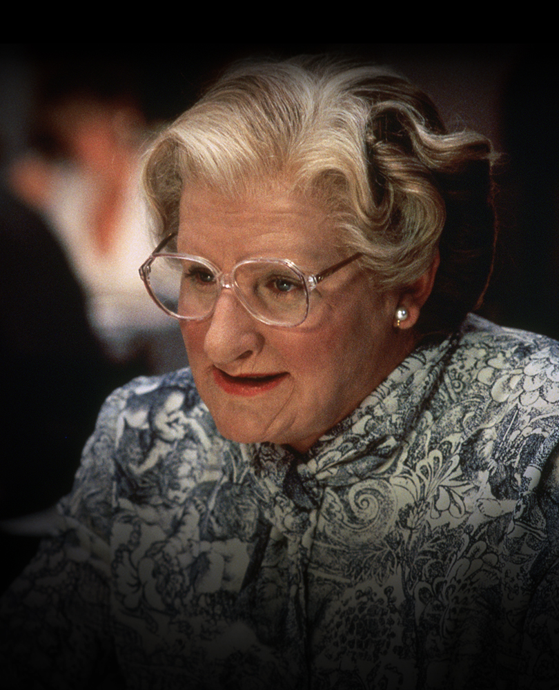 Mrs. Doubtfire, The eccentric dad of three children dresses as a British nanny so he can care for his children at the home of their mother in this touching comedy., TV-14, Comedy, 1993, 2 hours 9 minutes