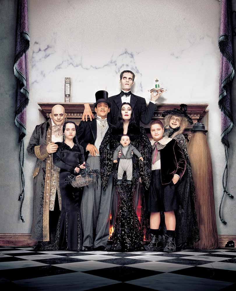 Addams Family Values, AMC Presents: The Addams Family try to rescue their beloved Uncle Fester from his gold-digging new love, a black widow murderess named Debbie., TV-14, Comedy, 1993, 1 hour 35 minutes