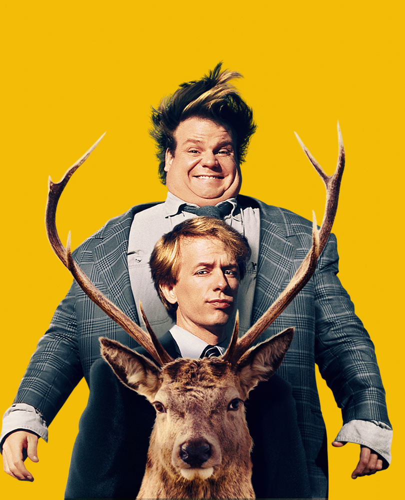 Tommy Boy, AMC Presents: Chris Farley and David Spade star as two ne'er-do-well traveling salesmen who hit the road in order to save the family business in this "infectiously funny," larger than life movie., TV-14, Comedy, 1995, 1 hour 38 minutes