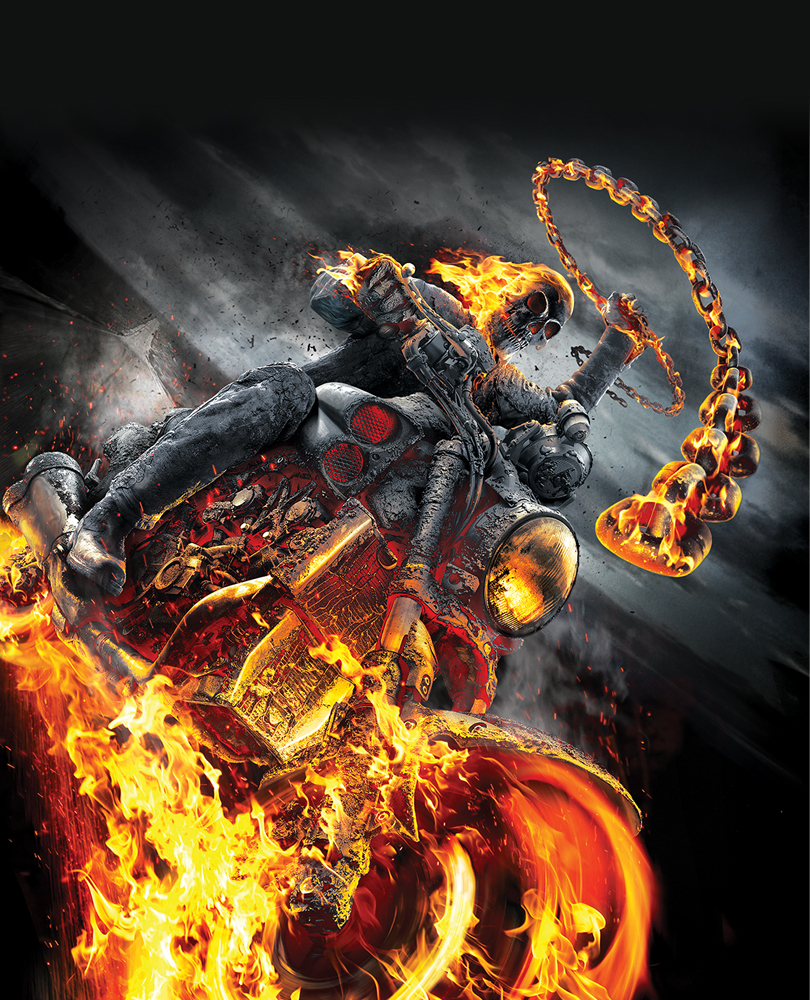 Ghost Rider: Spirit of Vengeance, Johnny Blaze, aka Ghost Rider, is now hiding out in Eastern Europe, struggling to repress his curse. Blaze is recruited to take on the devil, who wants to take over his mortal son's body., TV-14, Action & Adventure, 2012, 1 hour 35 minutes