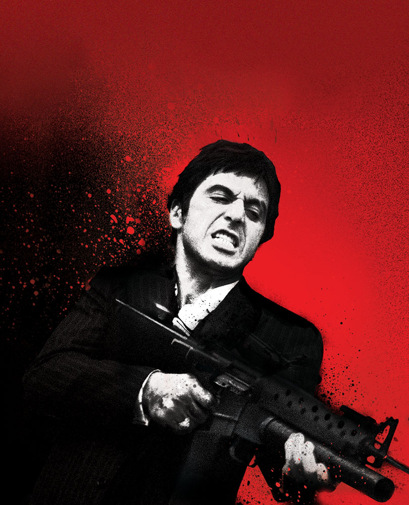 Scarface, Al Pacino gives an unforgettable performance as one of the most ruthless gangsters of all time. Directed by Brian De Palma, Scarface lays bare the sordid power of the American drug scene., TV-MA, Drama, 1983, 2 hours 51 minutes