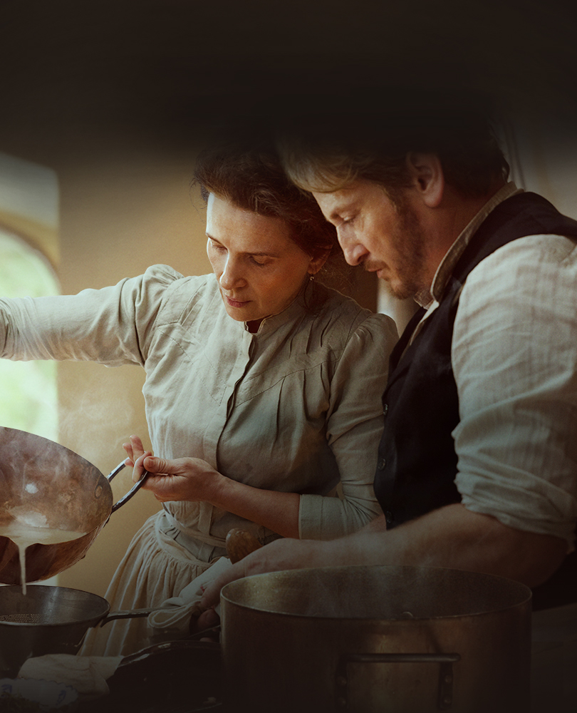 The Taste of Things, Simmering passions between a master chef and his longtime partner bubble over in this sumptuous award-winning period love story starring Oscar-winner Juliette Binoche., TV-MA, Romance, 2024, 2 hours 16 minutes