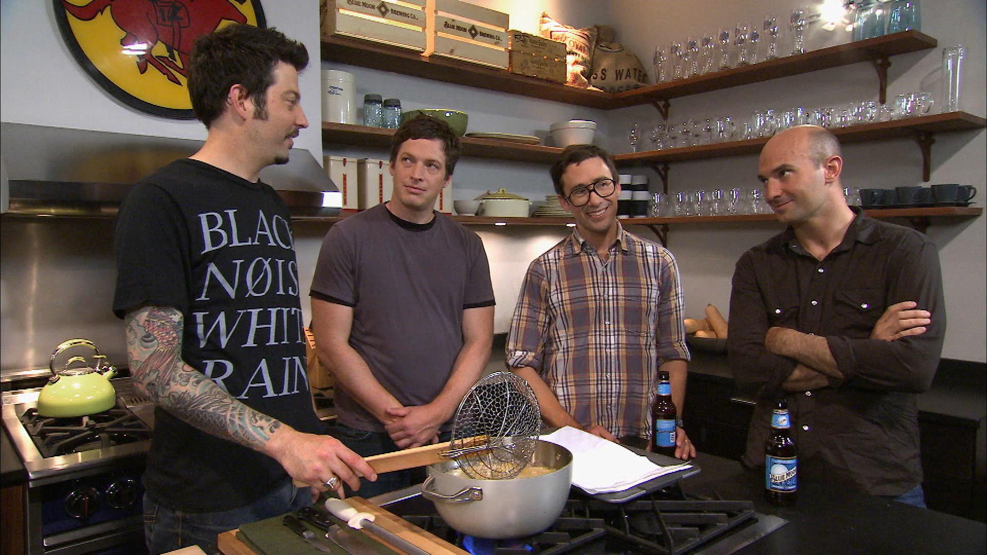 Les Savy Fav, Master chef Sam Mason cooks while live bands play., TV-PG, Season 1, Episode 3