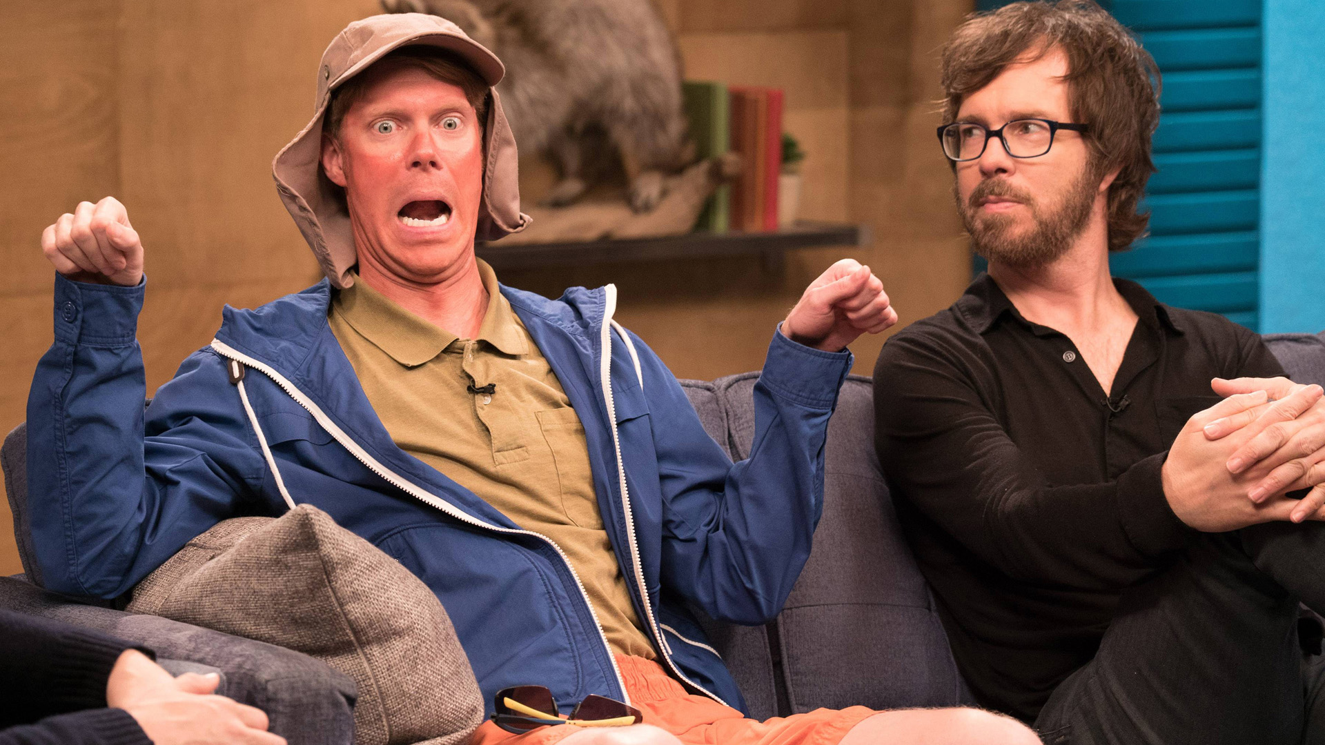 Ben Folds Wears a Black Button Down and Jeans, Ben Folds guest stars on CB!B!, TV-14, Season 5, Episode 16