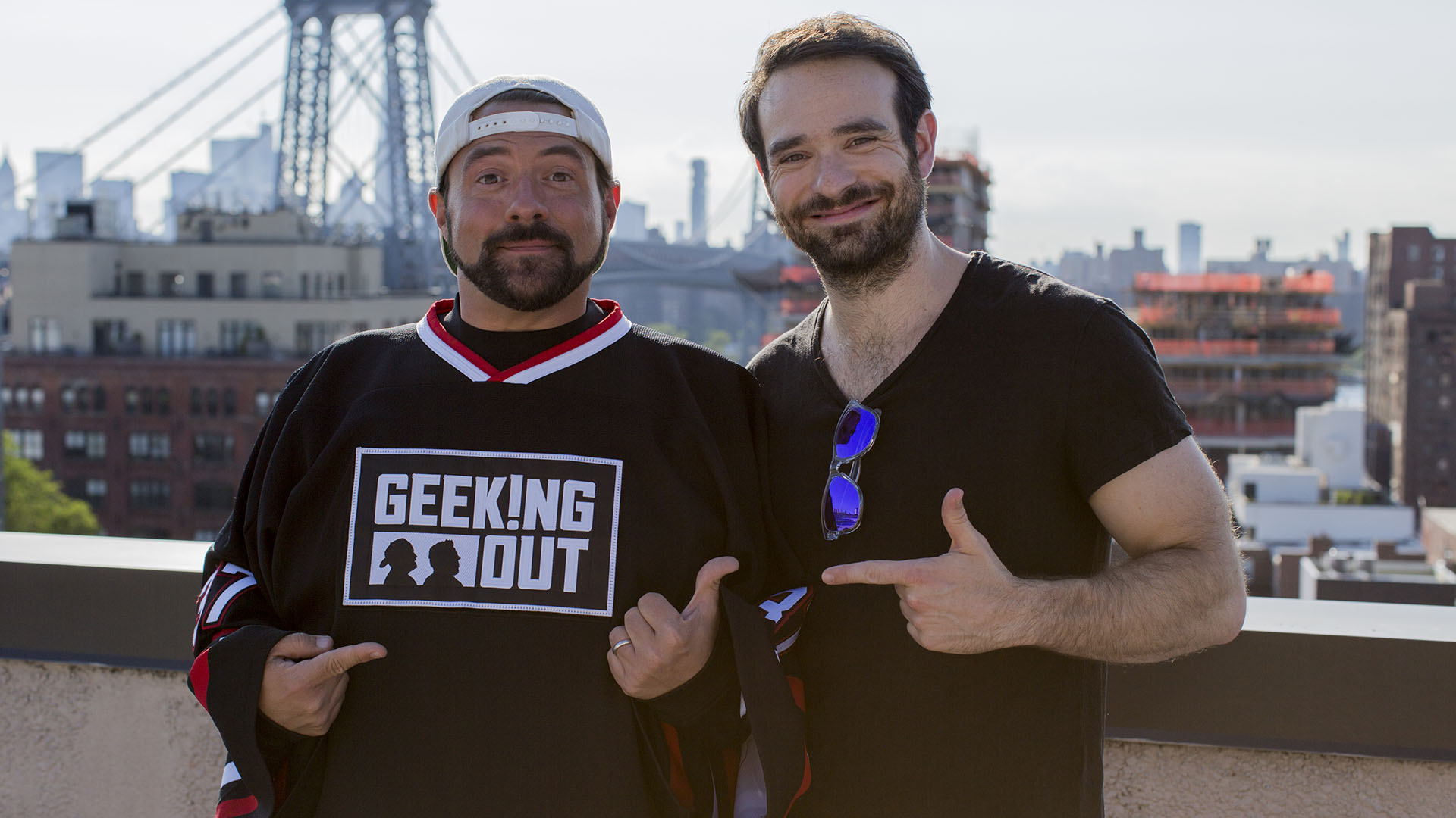 Jeph Loeb / Charlie Cox, Hosts & Guests discuss geek obsessions., TV-PG, Season 1, Episode 3