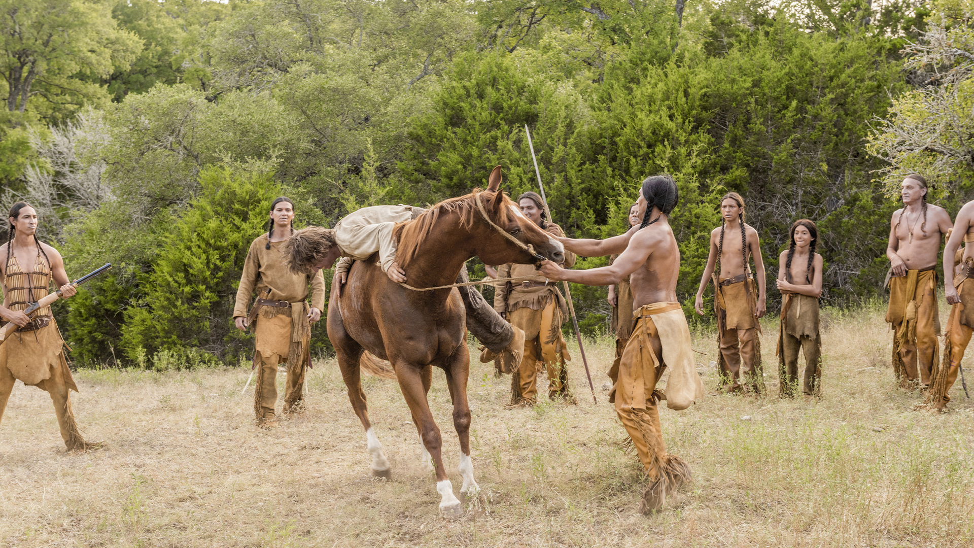 Second Empire, Young Eli trains as a Comanche warrior., TV-14, Season 1002407, Episode 3