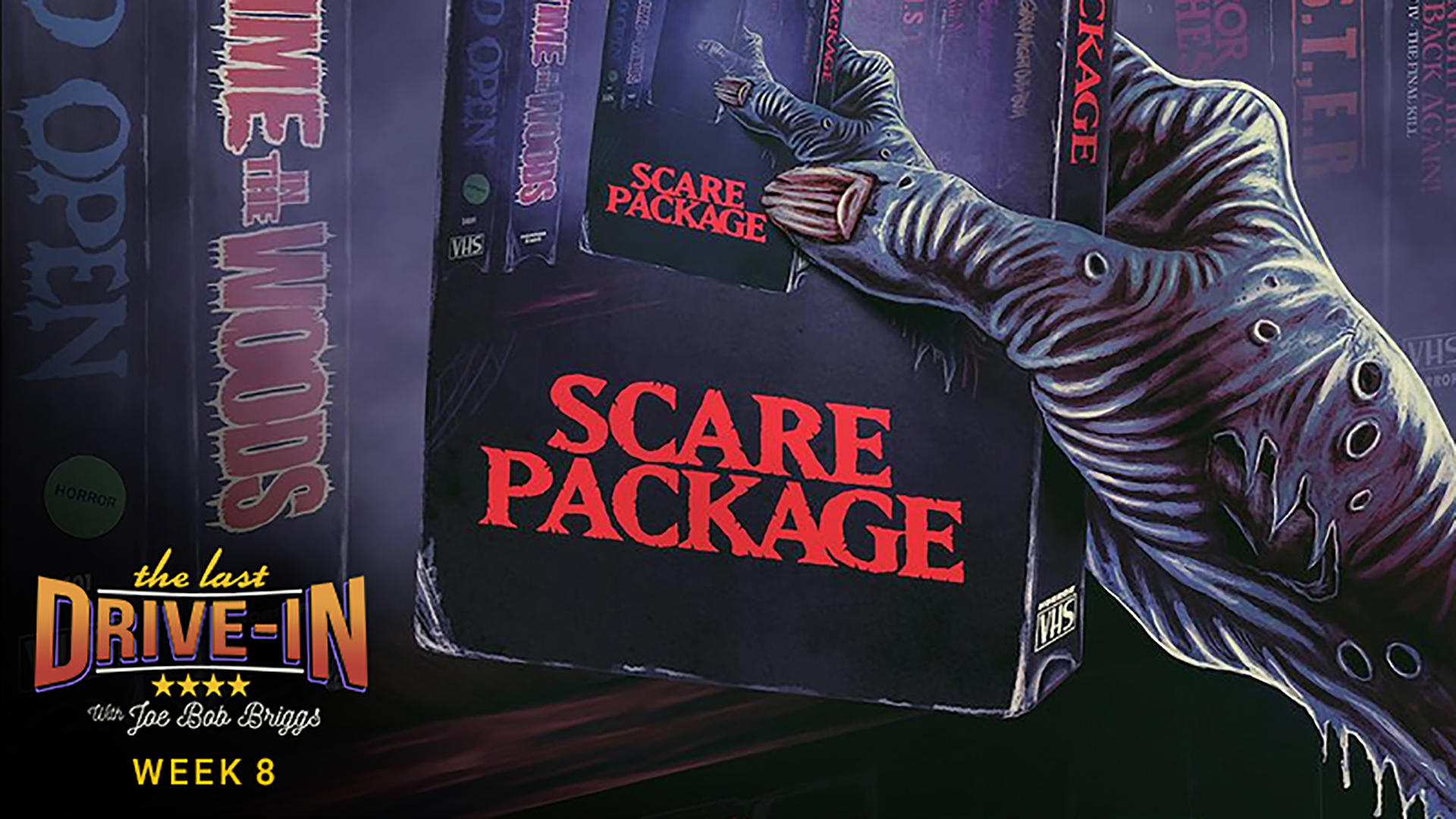 Week 8: Scare Package, A horror aficionado begins to teach an unsuspecting applicant the rules of his video store, but is soon suspected of something sinister., TV-MA, Season 1028422, Episode 15