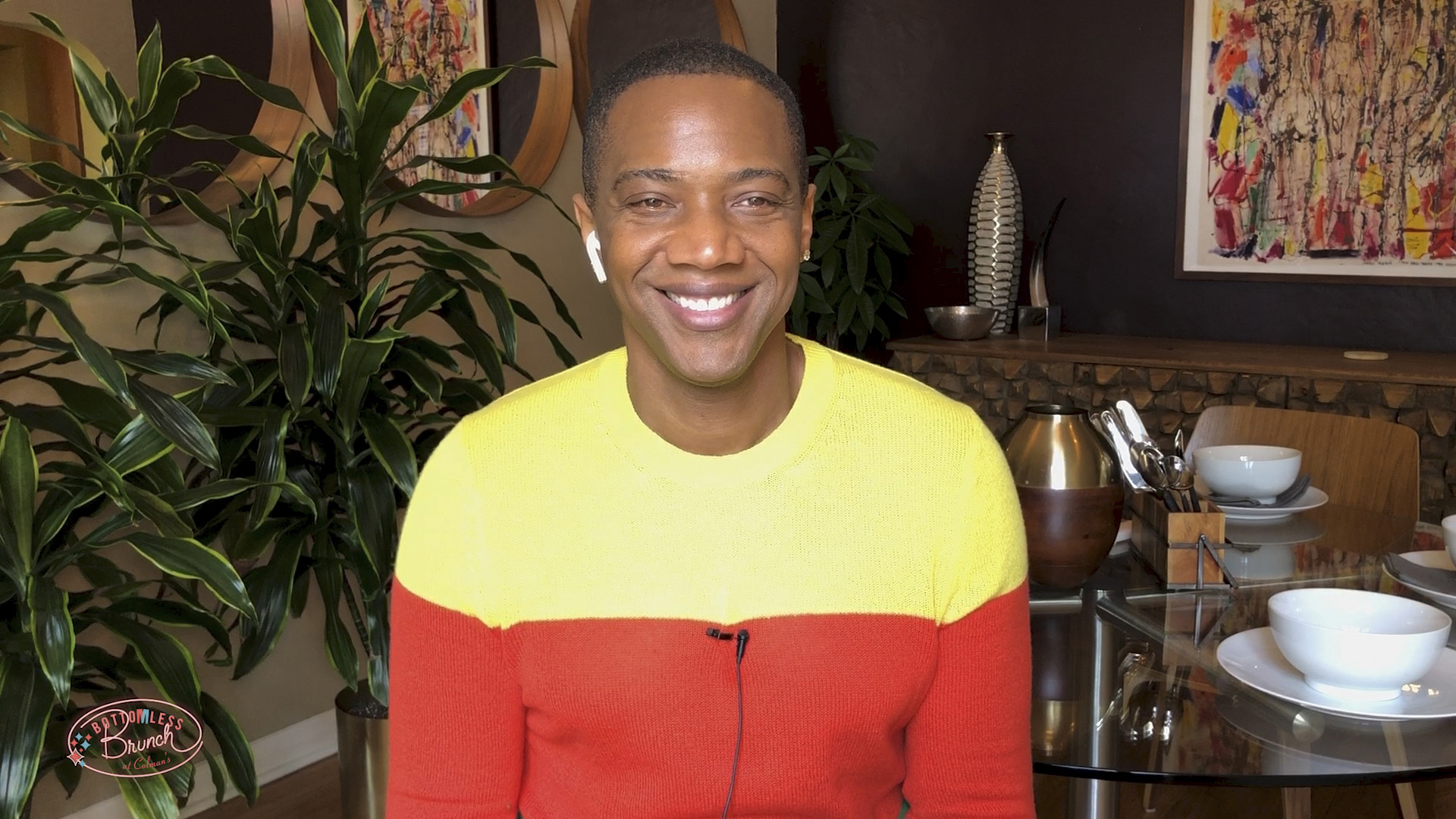 Pride Month with Lea DeLaria, J. August Richards, and Kate Moennig, Colman's guests enjoy cocktails and a virtual brunch., TV-14, Season 1010146, Episode 4