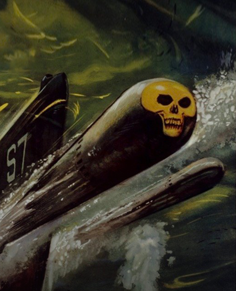 Submarine Seahawk, For his first command in the Pacific war an officer is ordered to take his submarine on a reconnaissance mission to locate a fleet of Japanese fighting ships the Allies have lost track of., TV-PG, Drama, 1958, 1 hour 24 minutes