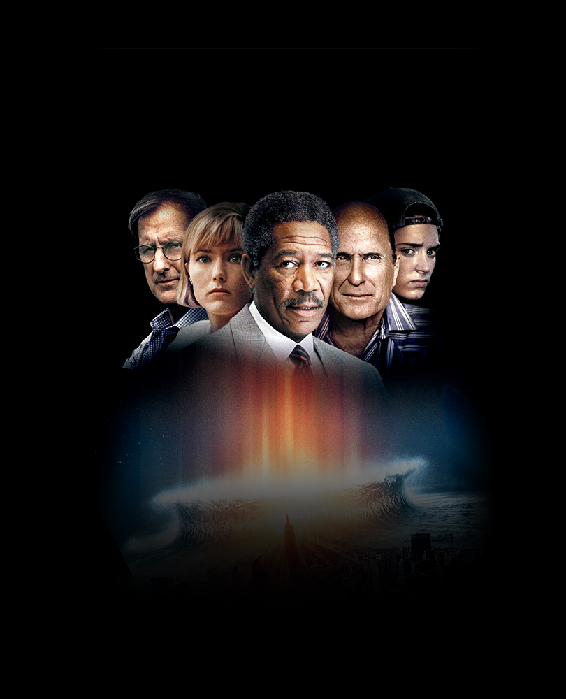 Deep Impact, When a comet is discovered on a course towards Earth, citizens must try to eliminate the threat. A small fraction of the population is randomly chosen to be placed in survival shelters. , TV-14, Action & Adventure, 1998, 1 hour 54 minutes