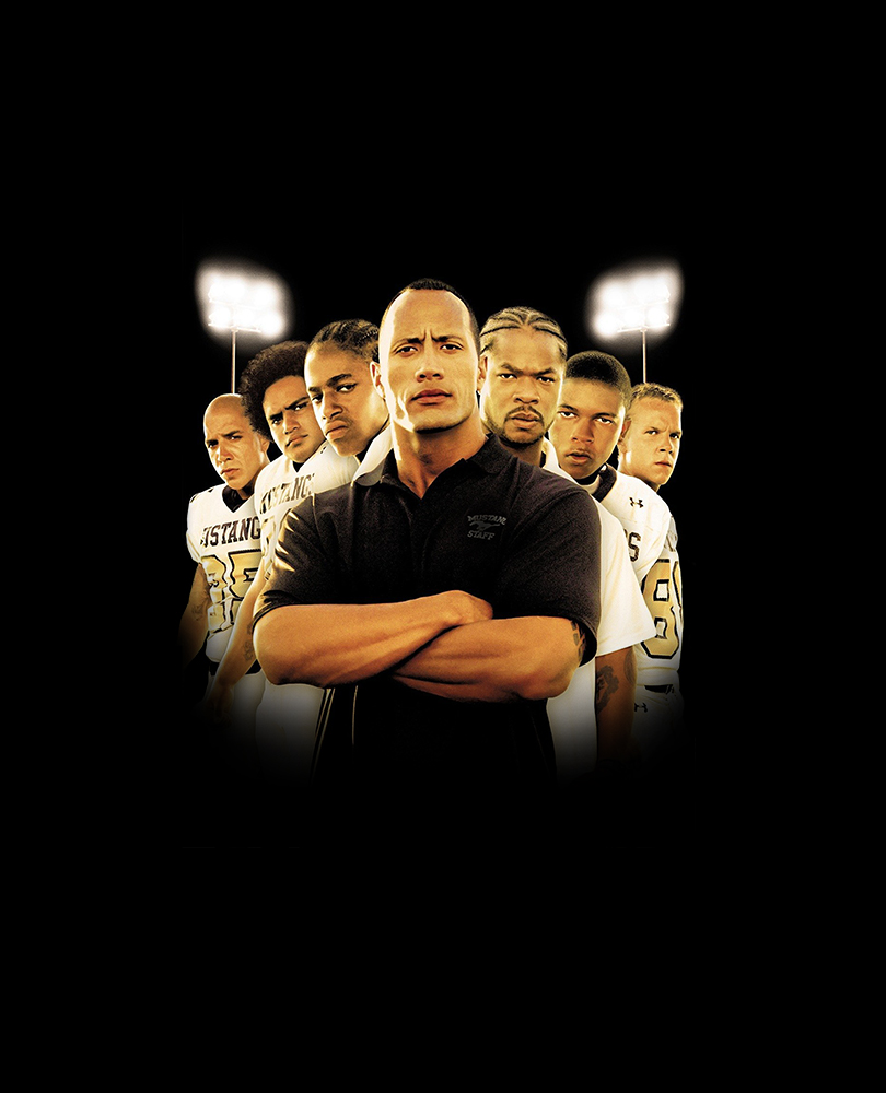 Gridiron Gang, A detention camp probation officer creates a high-school-level football team from a ragtag group of teenage inmates as a means to teach them self-respect and social responsibility., TV-14, Comedy, 2006, 2 hours 5 minutes