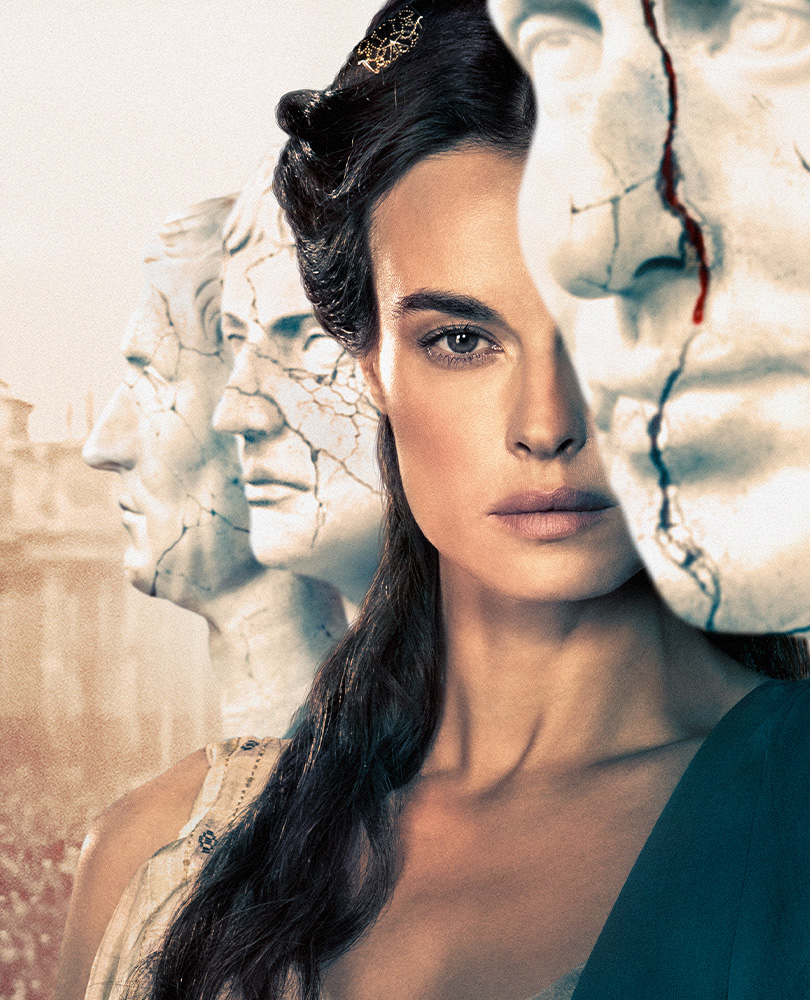 Domina, After 10 years in exile, Livia Drusilla, the golden girl of the prominent Claudii family, returns determined to regain everything that was stolen from her. Domina follows Livia's journey from a naïve young girl to Rome's most powerful Empress., TV-MA, Drama, 2021, 1 season