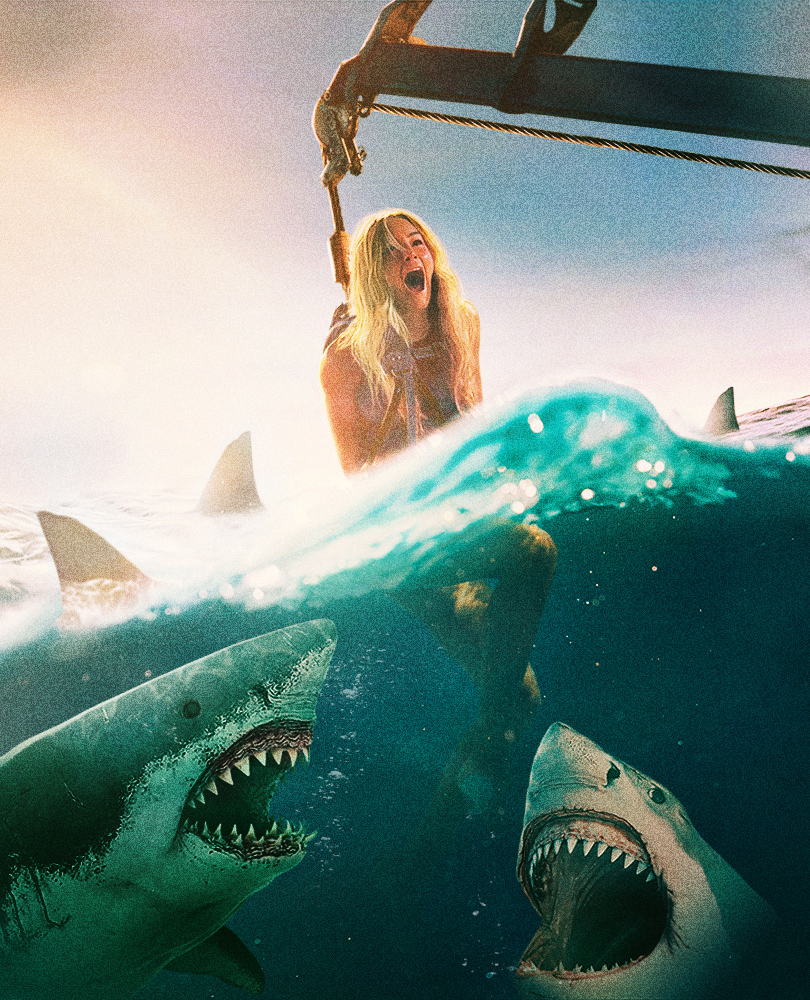 Dangerous Animals, When a surfer (Hassie Harrison) is abducted by a shark-obsessed serial killer (Jai Courtney) and held captive on his boat, she must escape before he feeds her to the sharks below., TV-MA, Horror, 2025, 1 hour 39 minutes
