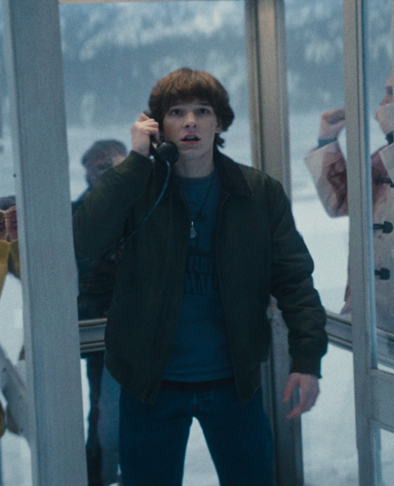 Black Phone 2 Tease: Pictures, Take a look inside BLACK PHONE 2, only in theaters now. Four years ago, Finn killed his abductor and escaped, becoming the sole survivor of the Grabber. But true evil transcends death…and now, the Grabber seeks vengeance by menacing Finn’s younger sister, Gwen. As Gwen begins to receive calls in her dreams from the black phone and experience disturbing visions, her determination to solve the mystery will lead her and Finn to a snowed-in winter camp where they must confront a killer who has grown even more powerful in death. Presented by Universal Pictures., R, 1 minute