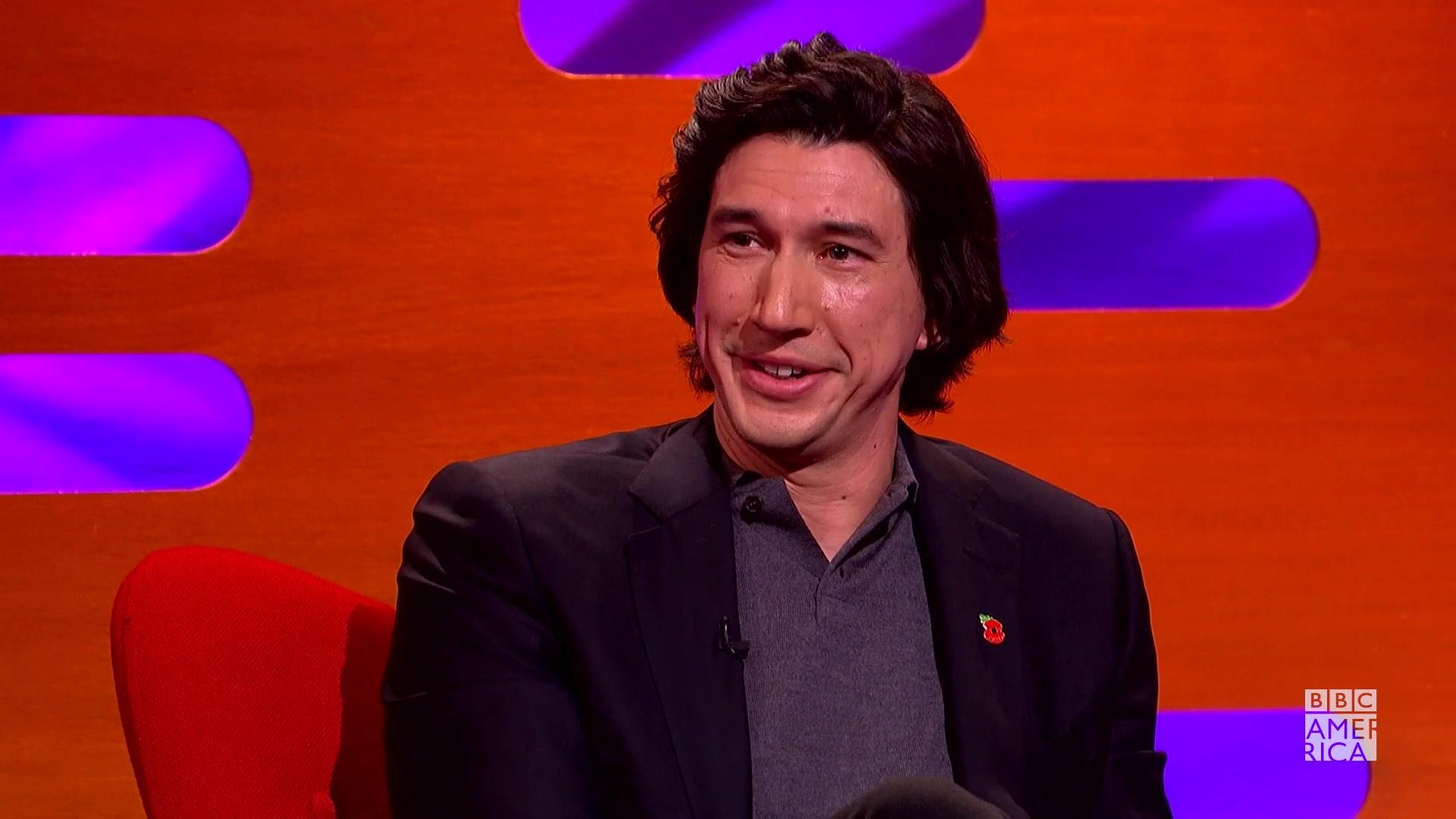 Watch Why Adam Driver Isn’t a Fan of Comic-Con | The Graham Norton Show Video Extras