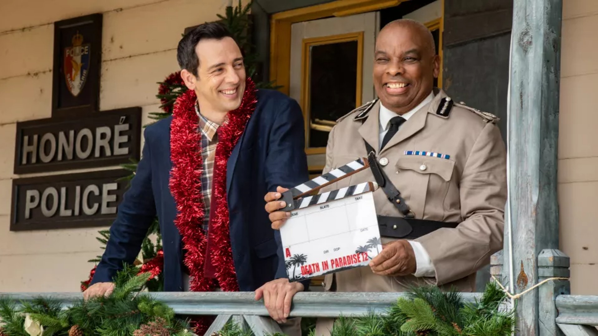 First Look: 'Death in Paradise' Christmas Special and Season 12 Begin Filming in Guadeloupe