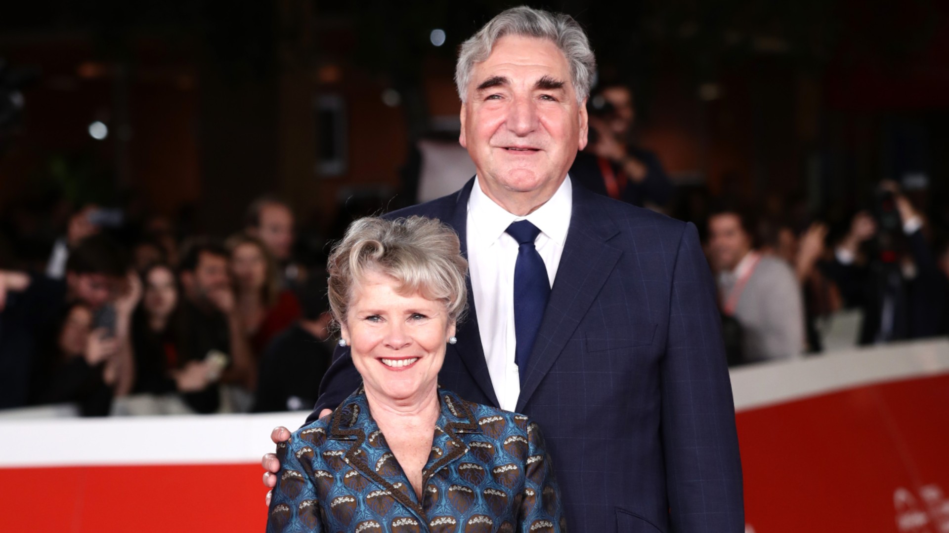 Imelda Staunton and Jim Carter