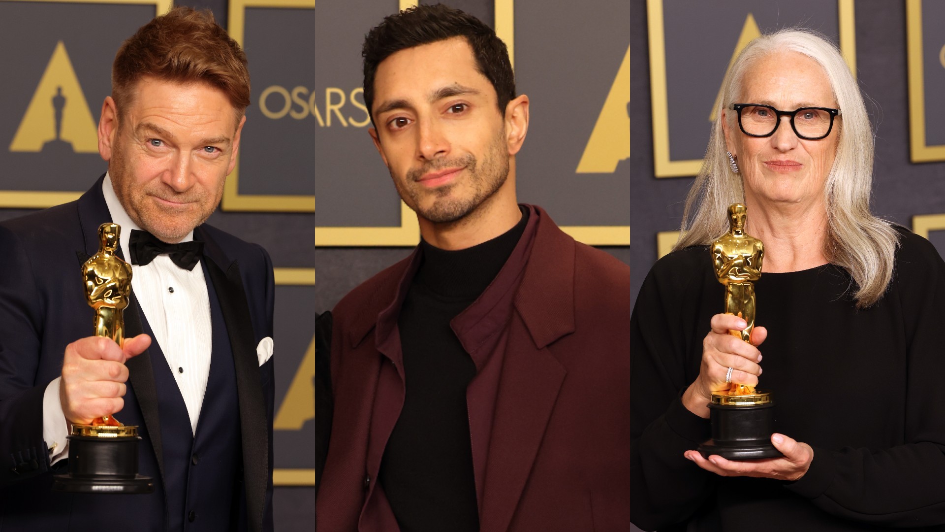 Kenneth Branagh, Riz Ahmed and Jane Campion Win at 2022 Oscars