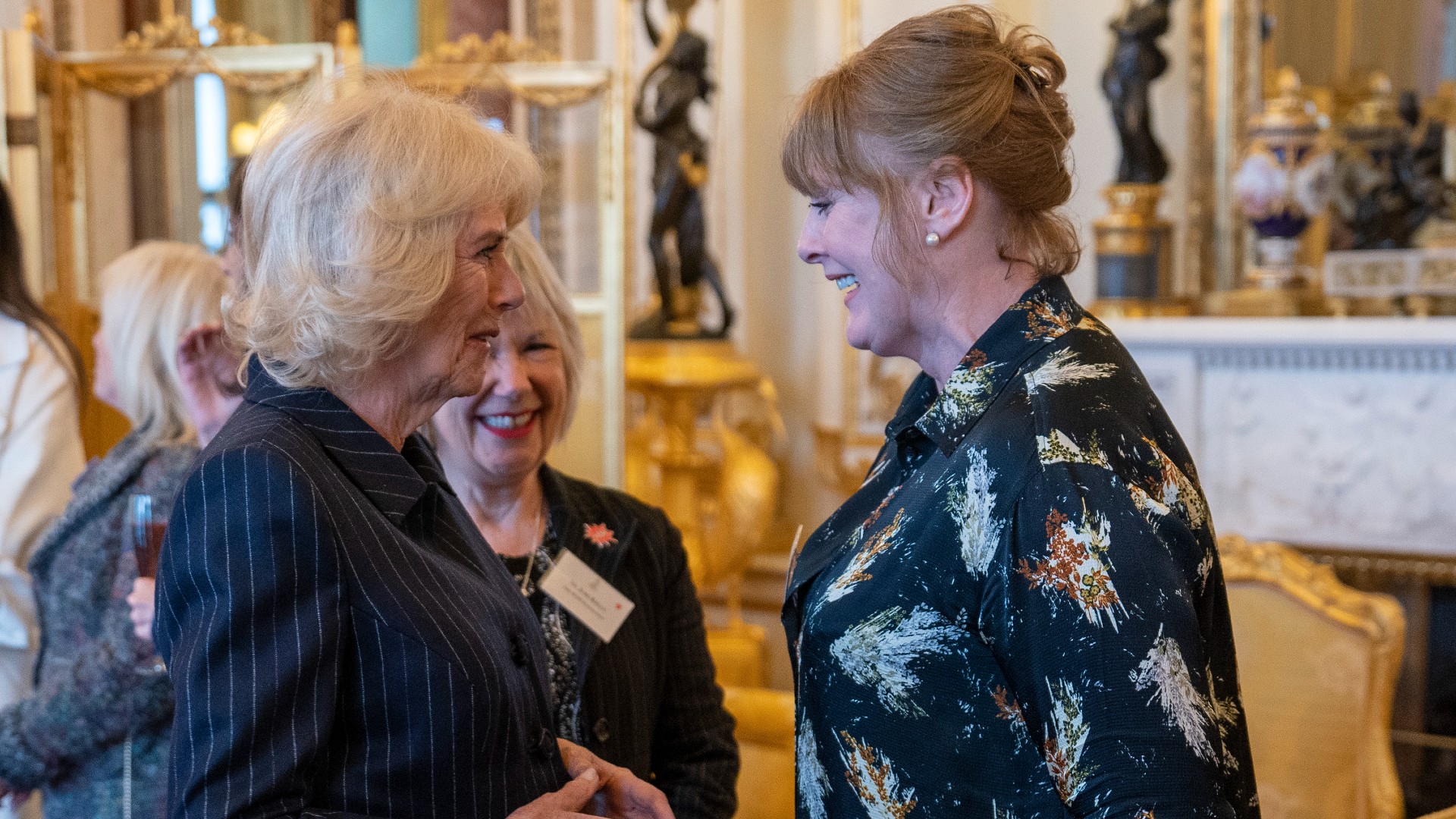 WATCH: Sarah Lancashire Discusses 'Happy Valley' with Camilla, Queen Consort