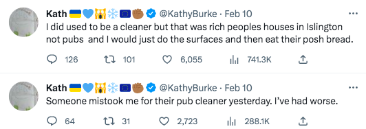 Kathy Burke on Twitter