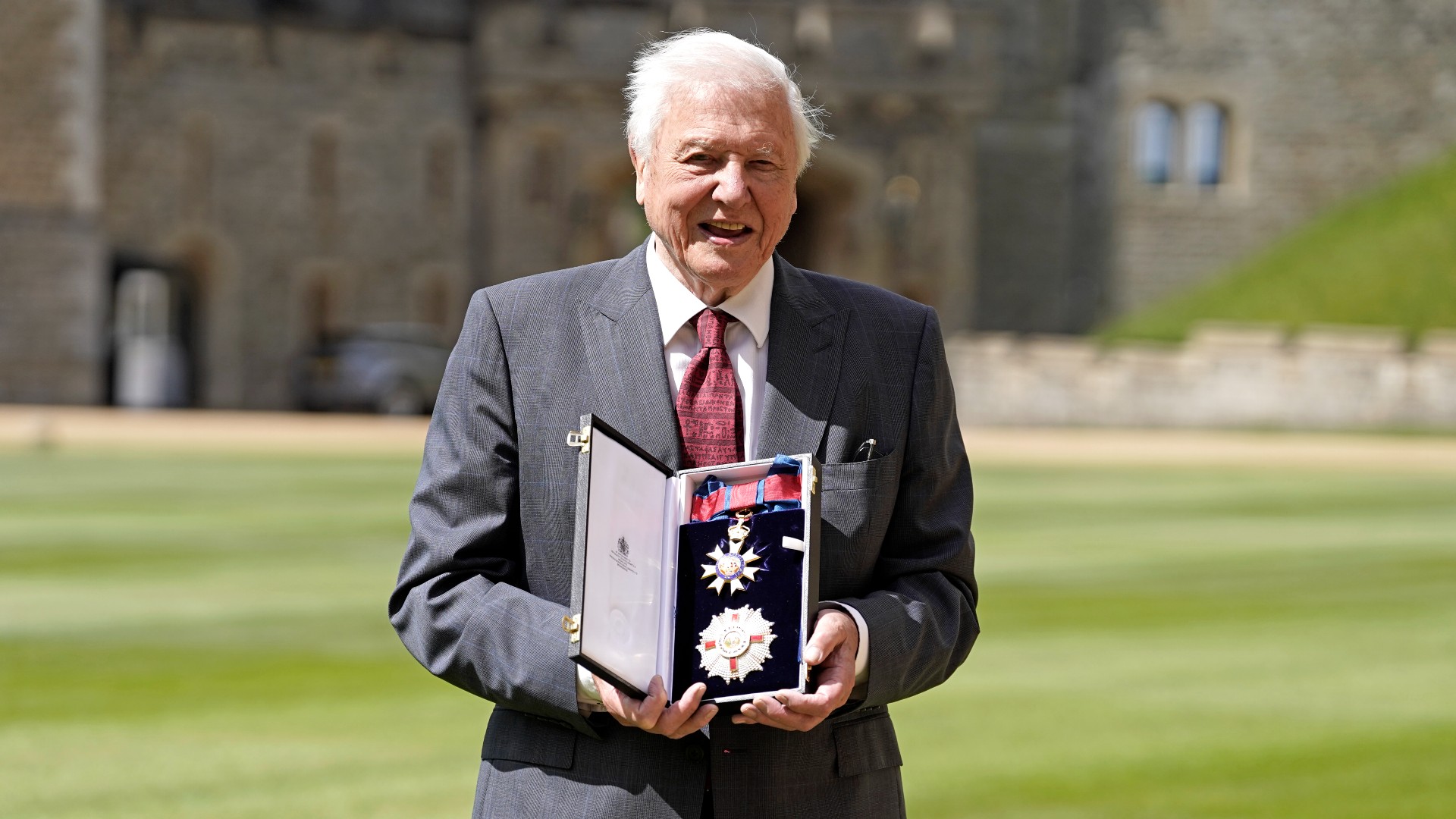 Sir David Attenborough Receives Second Knighthood in Windsor Castle Ceremony