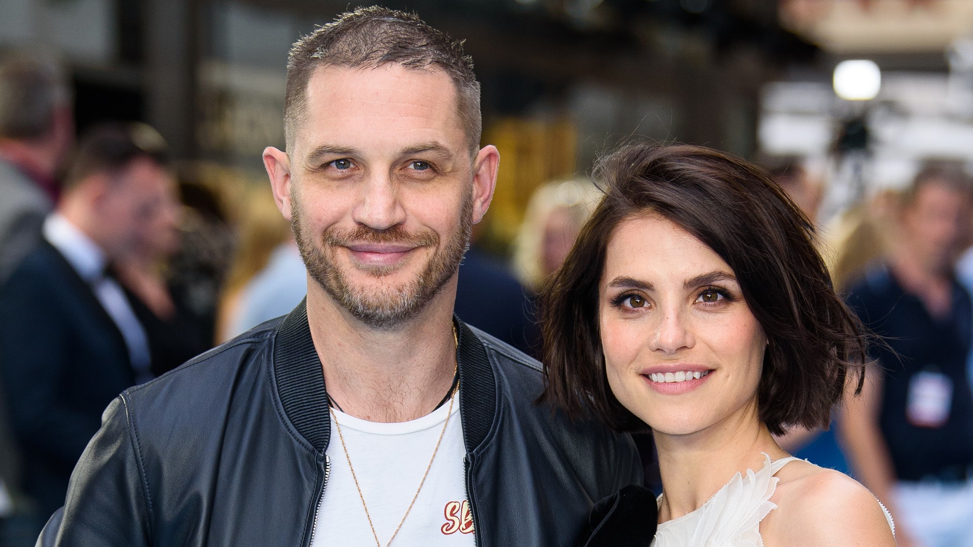 Tom Hardy and Charlotte Riley