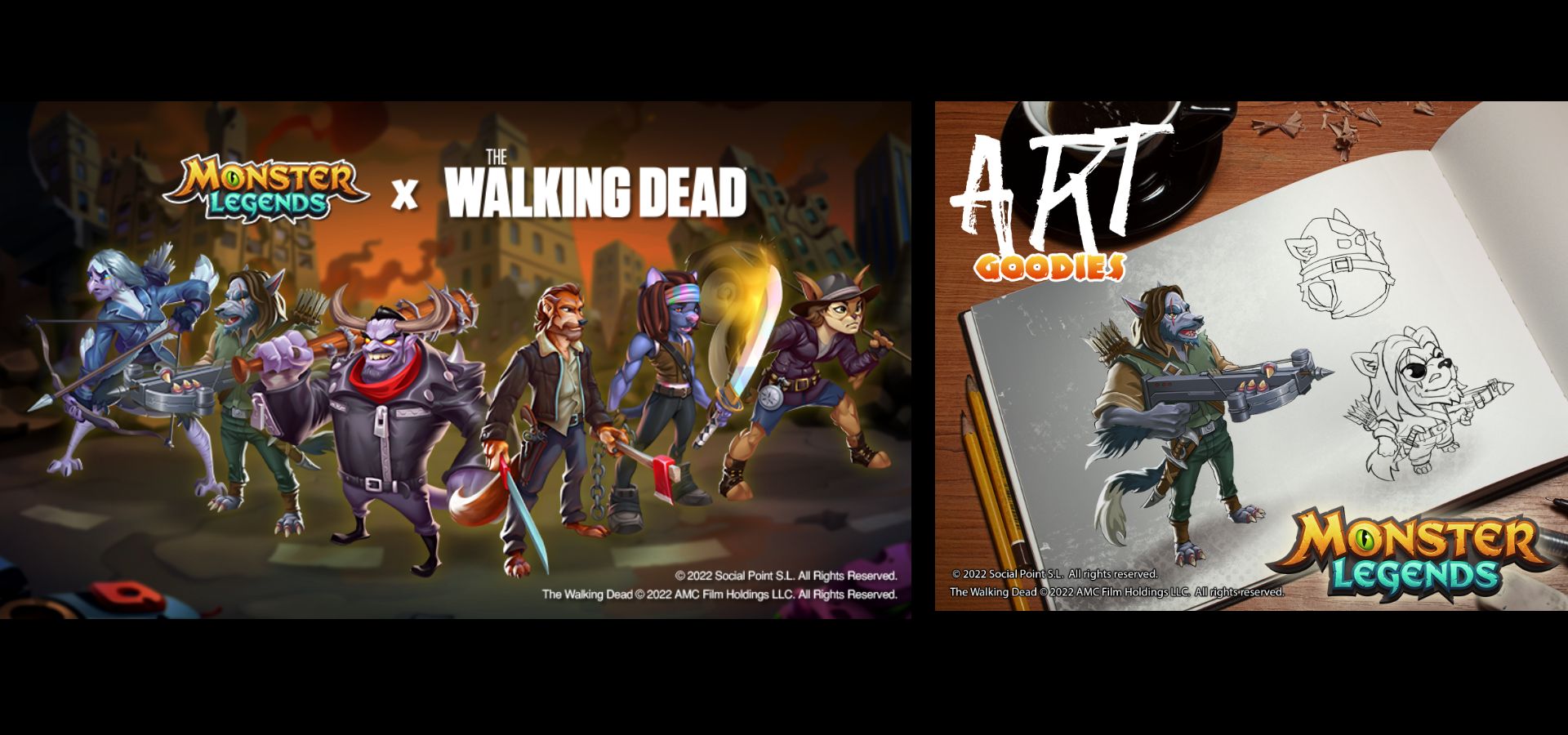 From The Walking Dead to Monster Legends: A Galactic Journey