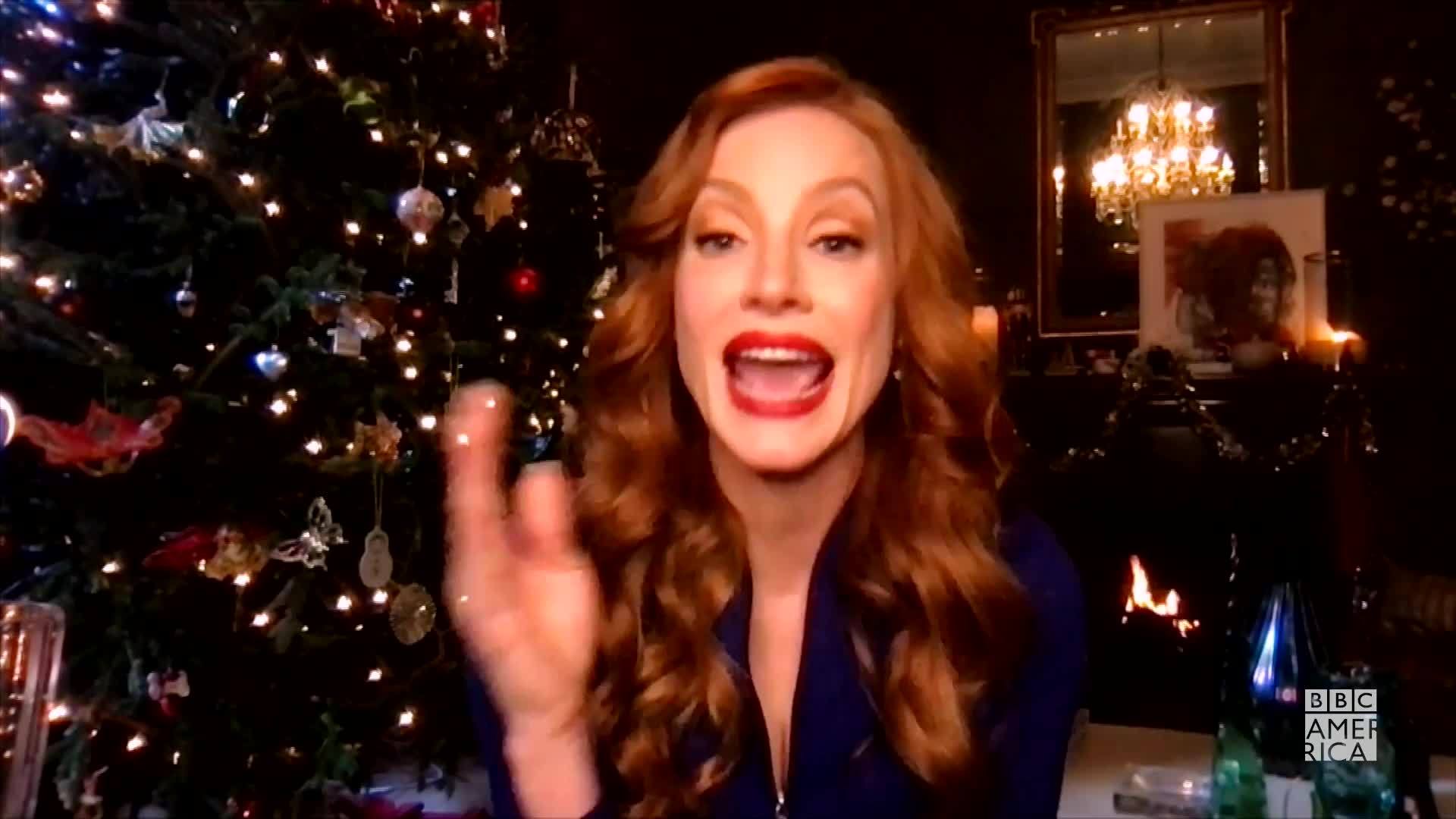 Watch Jessica Chastain’s Hilarious Italian New Year’s Gaffe | The Graham Norton Show Video Extras