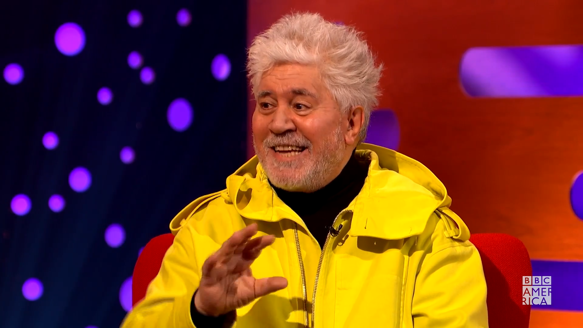 Watch ‘Parallel Mothers’ Director Pedro Almodovar Calls Himself a ‘Dirty Storyteller’ | The Graham Norton Show Video Extras
