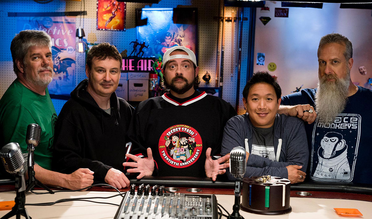 Kevin Smith and the Comic Book Men Attend the Grand Opening of Funko's New HQ