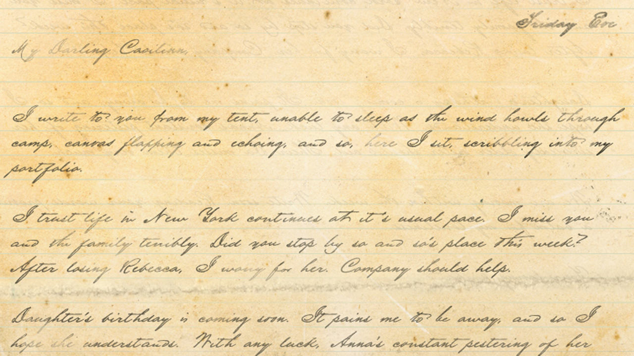 Unearthed Civil War Letters: My Darling Caoilinn