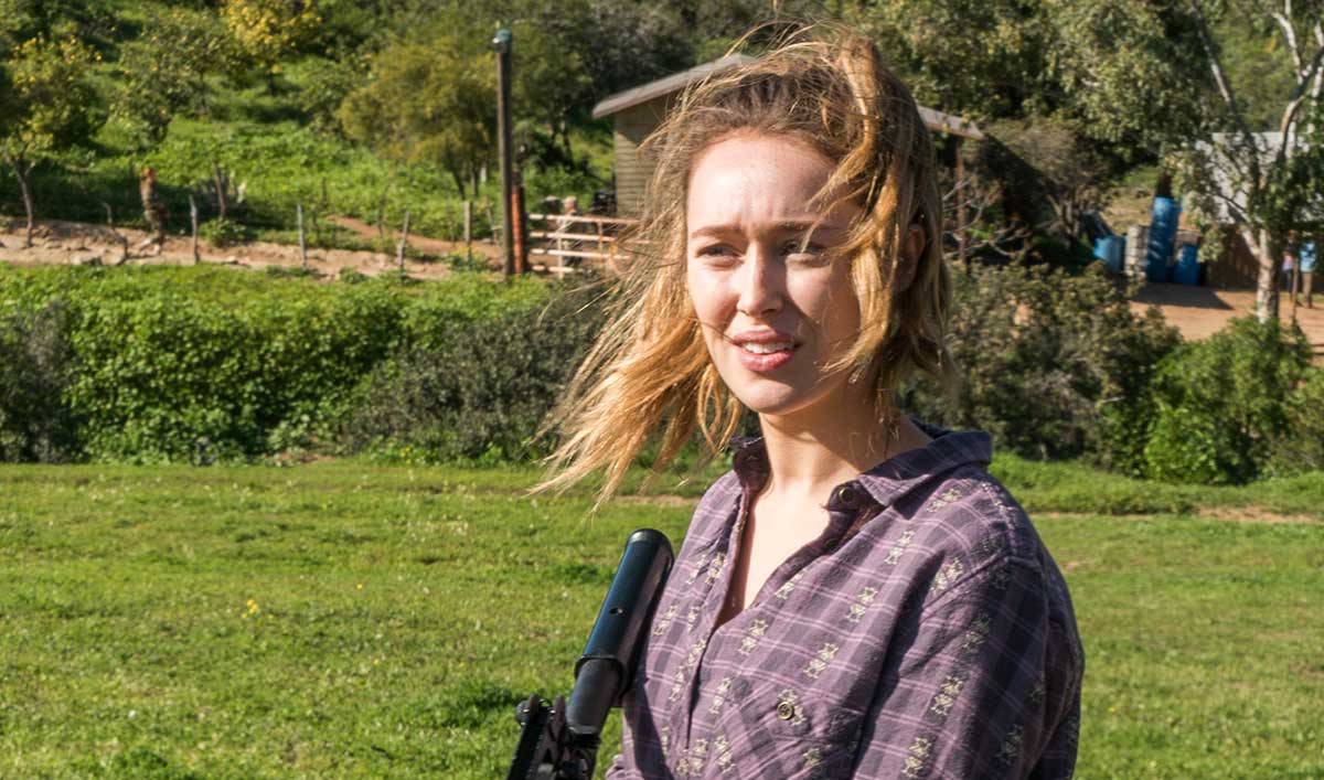 (SPOILERS) Fear the Walking Dead Q&A — Alycia Debnam-Carey (Alicia)