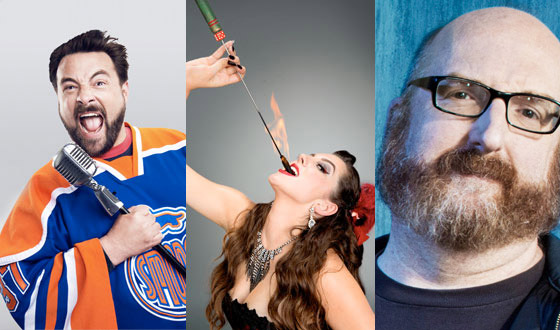 NY Times and AP Profile Freakshow and Immortalized; Kevin Smith Visits Carson Daly