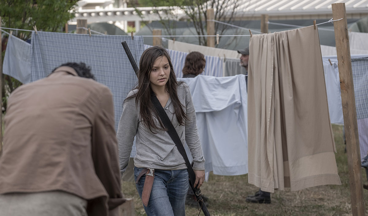 (SPOILERS) The Walking Dead Q&A — Cassady McClincy (Lydia)