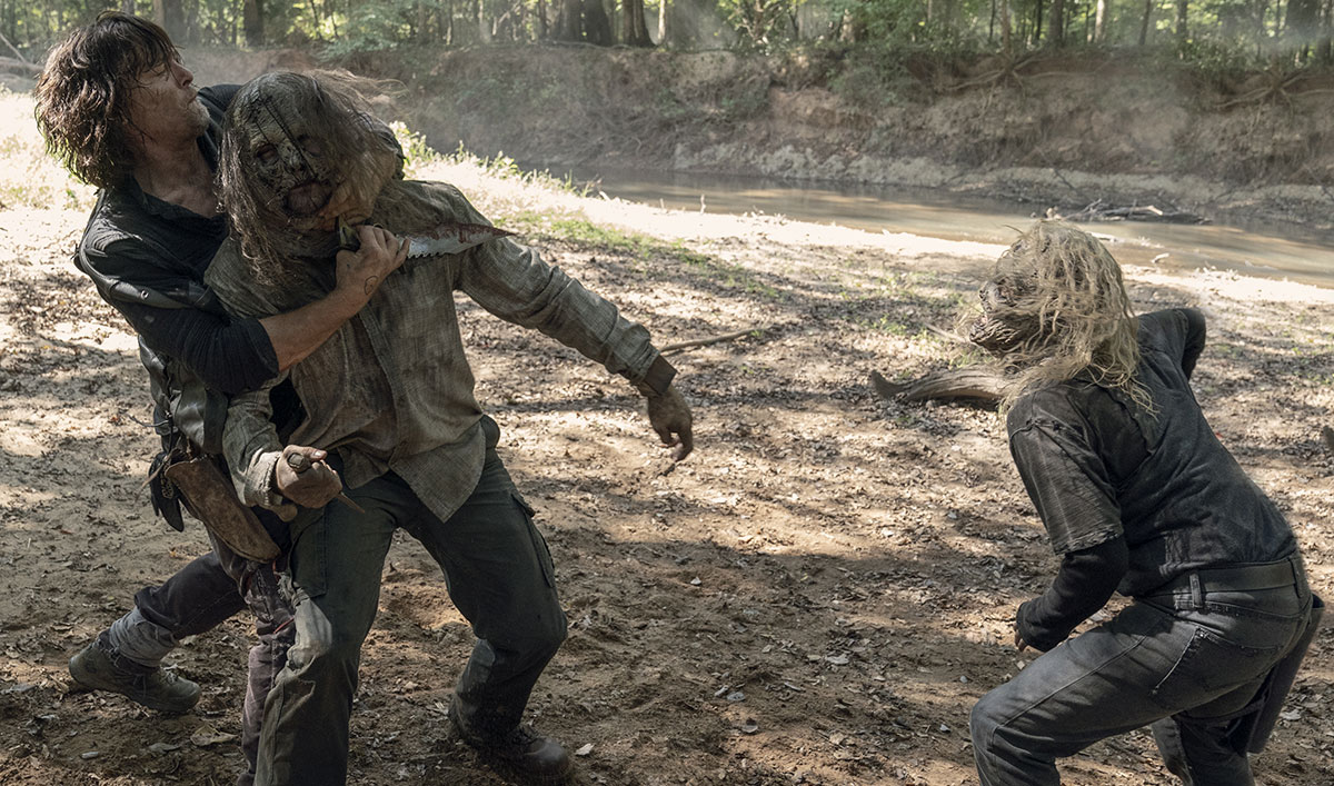 Epic Showdown Alert!: It's Daryl vs. Alpha in The Walking Dead Episode 10 -- Stream Now