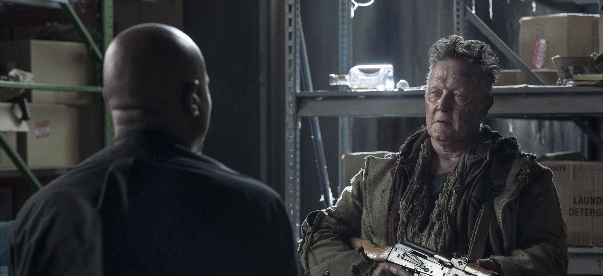 The Walking Dead Q A Robert Patrick On The Tragedy Of Mays Twdu News