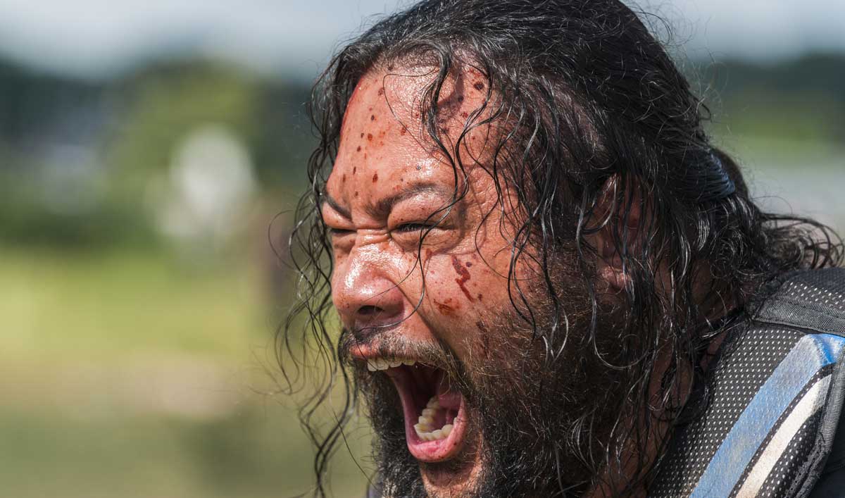 Go BTS of The Walking Dead Episode 4 as Jerry Goes Berserk With a Battle Axe