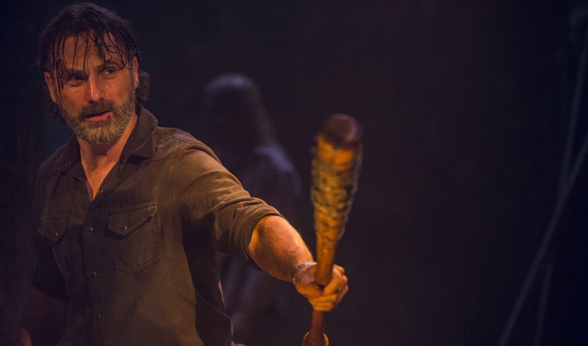 Rick and Negan Battle in a Talked About Scene From The Walking Dead Episode 12