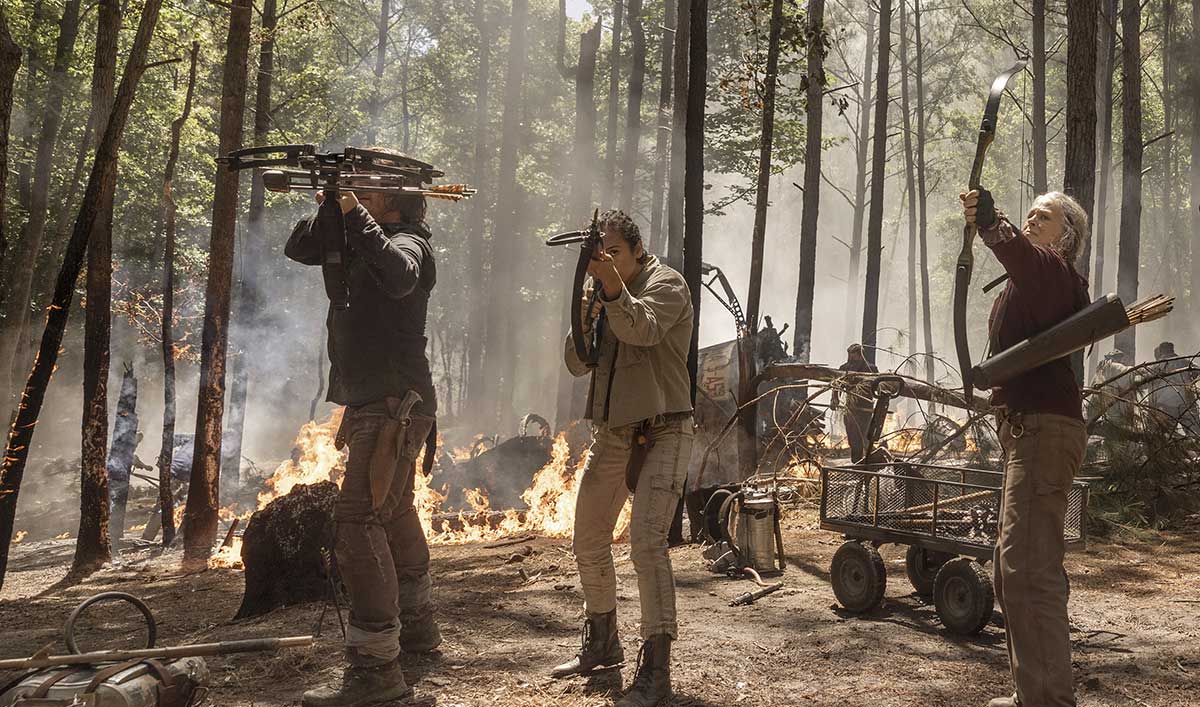 TV Guide Spotlights Rosita Baby Photos; We Got This Covered on New Daryl/Carol TWD Season 10 Clip